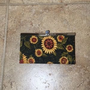 3/$18 🌼 Beautiful Handmade Sunflower Wallet